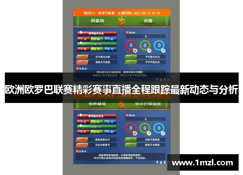 欧洲欧罗巴联赛精彩赛事直播全程跟踪最新动态与分析