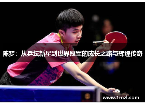 陈梦：从乒坛新星到世界冠军的成长之路与辉煌传奇